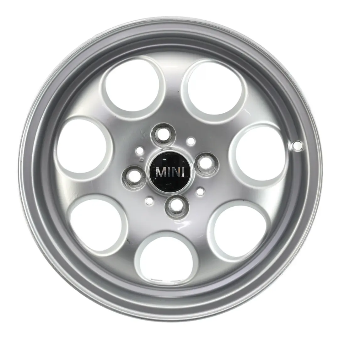 Mini Cooper R50 R55 R56 R57 R58 Silver Wheel Alloy Rim 15" 5,5J ET:45 7-Hole 81 - SKU 1512458-8 - Part number 1512458
