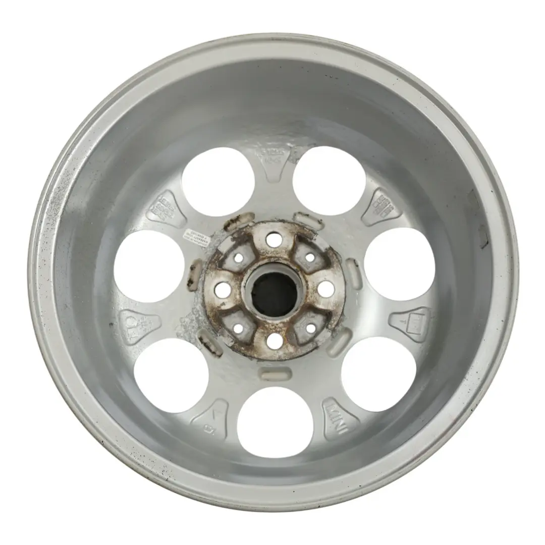 Mini Cooper R50 R55 R56 R57 R58 Silver Wheel Alloy Rim 15" 5,5J ET:45 7-Hole 81 - SKU 1512458-8 - Part number 1512458