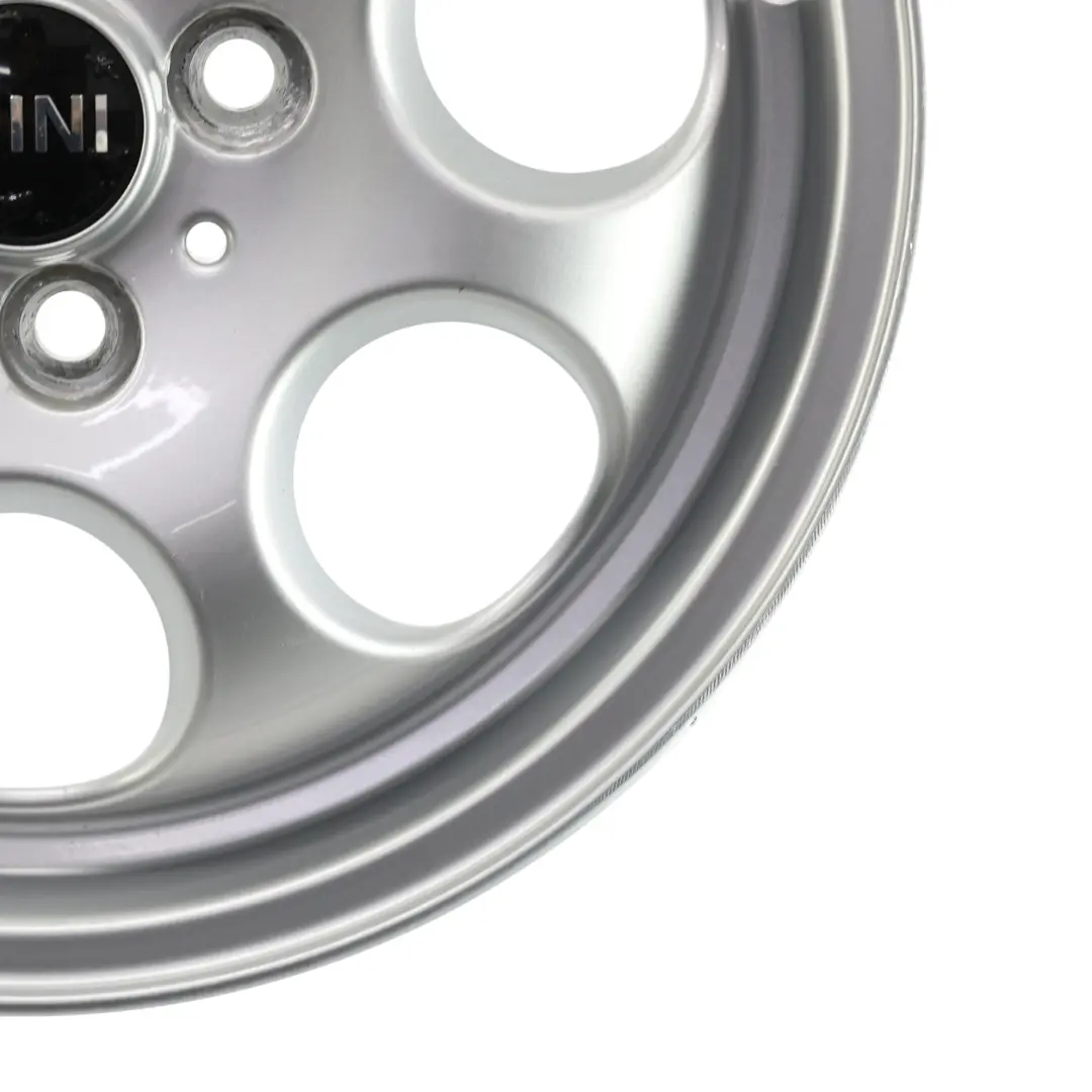 Mini Cooper R50 R55 R56 R57 R58 Silver Wheel Alloy Rim 15" 5,5J ET:45 7-Hole 81 - SKU 1512458-8 - Part number 1512458