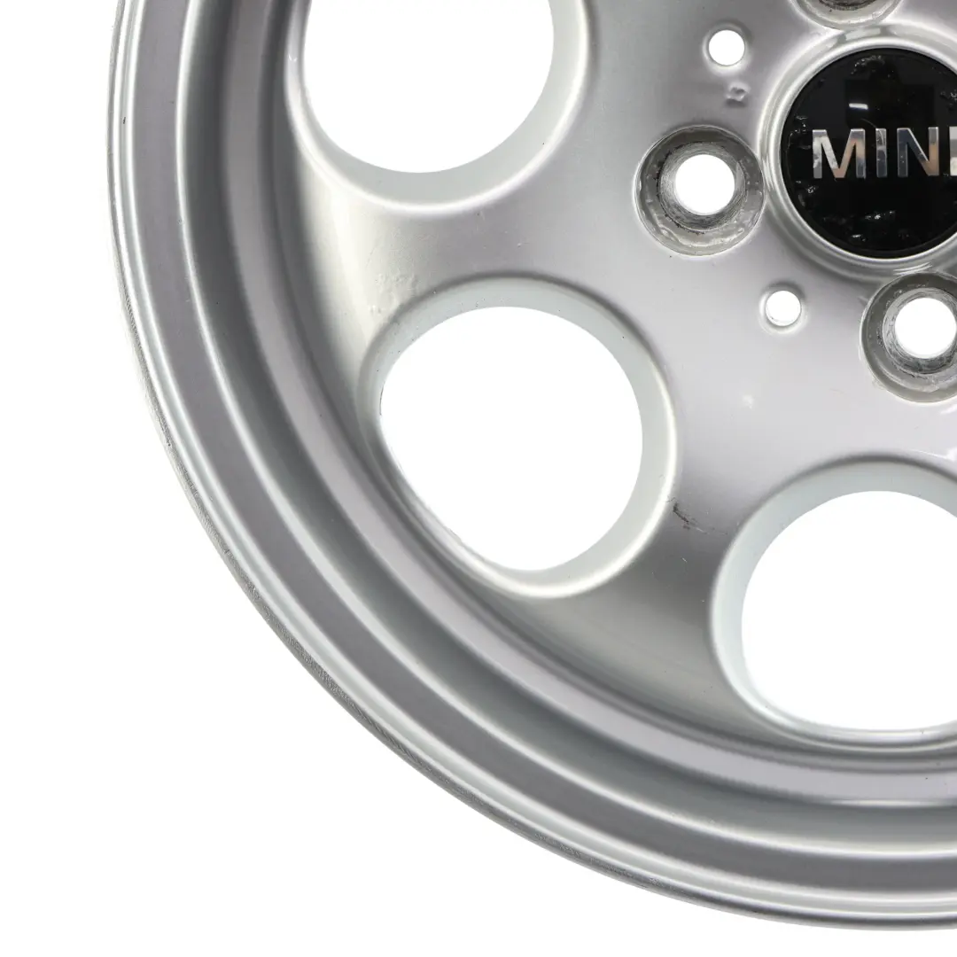 Mini Cooper R50 R55 R56 R57 R58 Silver Wheel Alloy Rim 15" 5,5J ET:45 7-Hole 81 - SKU 1512458-8 - Part number 1512458