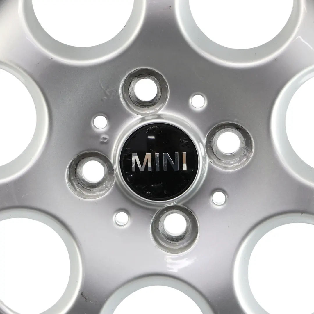Mini Cooper R50 R55 R56 R57 R58 Silver Wheel Alloy Rim 15" 5,5J ET:45 7-Hole 81 - SKU 1512458-8 - Part number 1512458