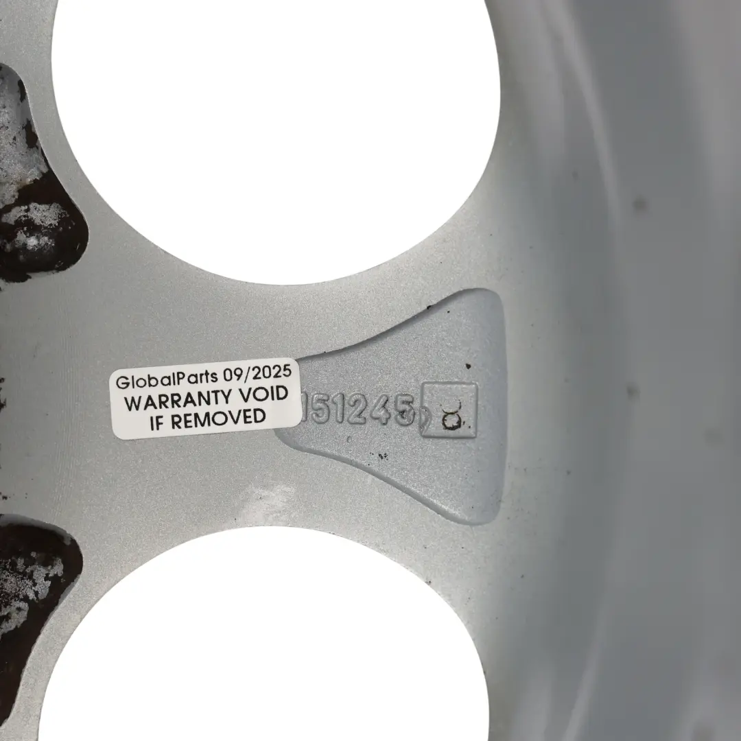 Mini Cooper One R50 R55 R56 R57 Wheel Rim Alloy Silver 15" 5,5J ET:45 7-Hole 81 - SKU 1512458-9 - Part number 1512458