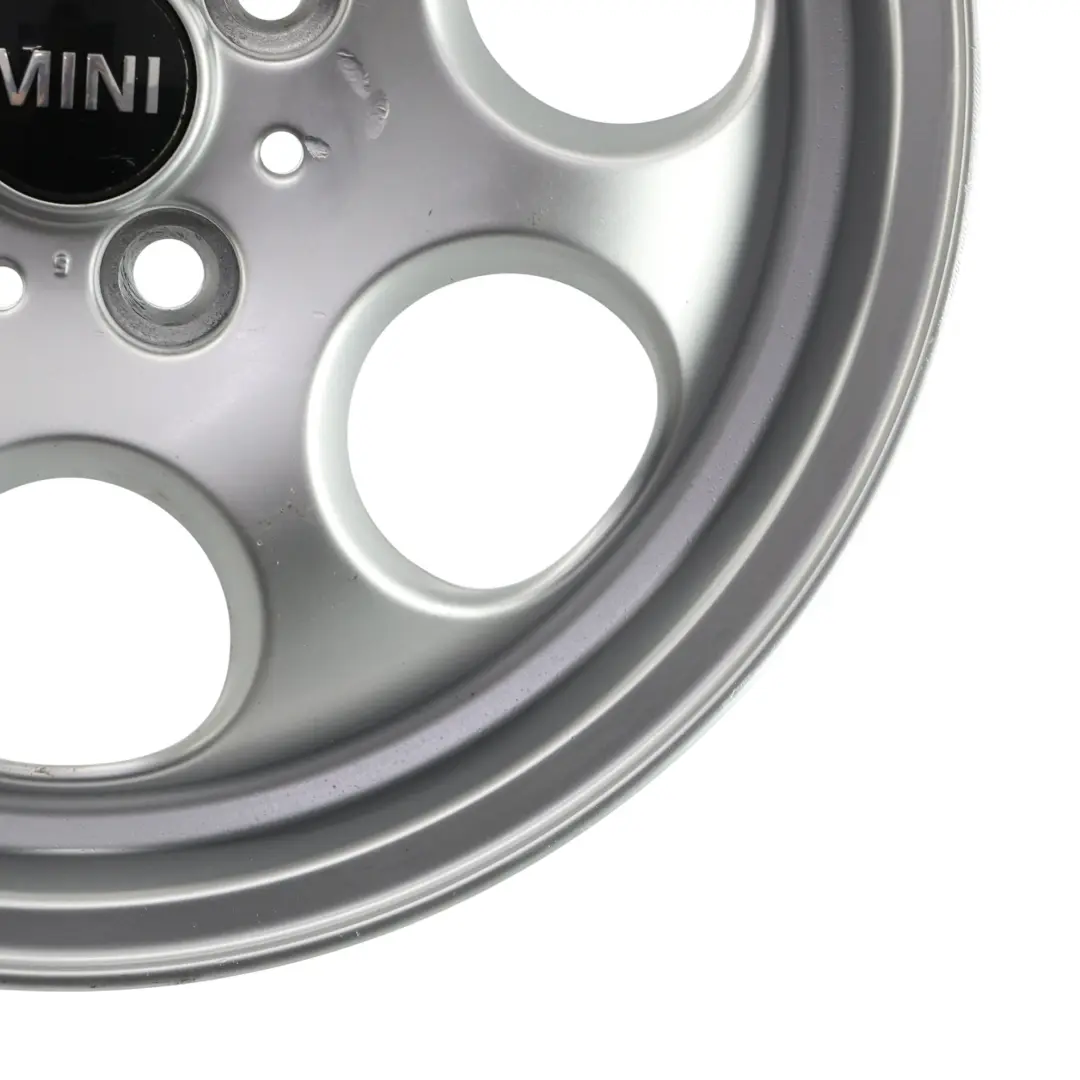 Mini Cooper One R50 R55 R56 R57 Cerchio Ruota Lega Argento 15" 5,5J ET:45 7J - SKU 1512458-9 - Numero di parte 1512458