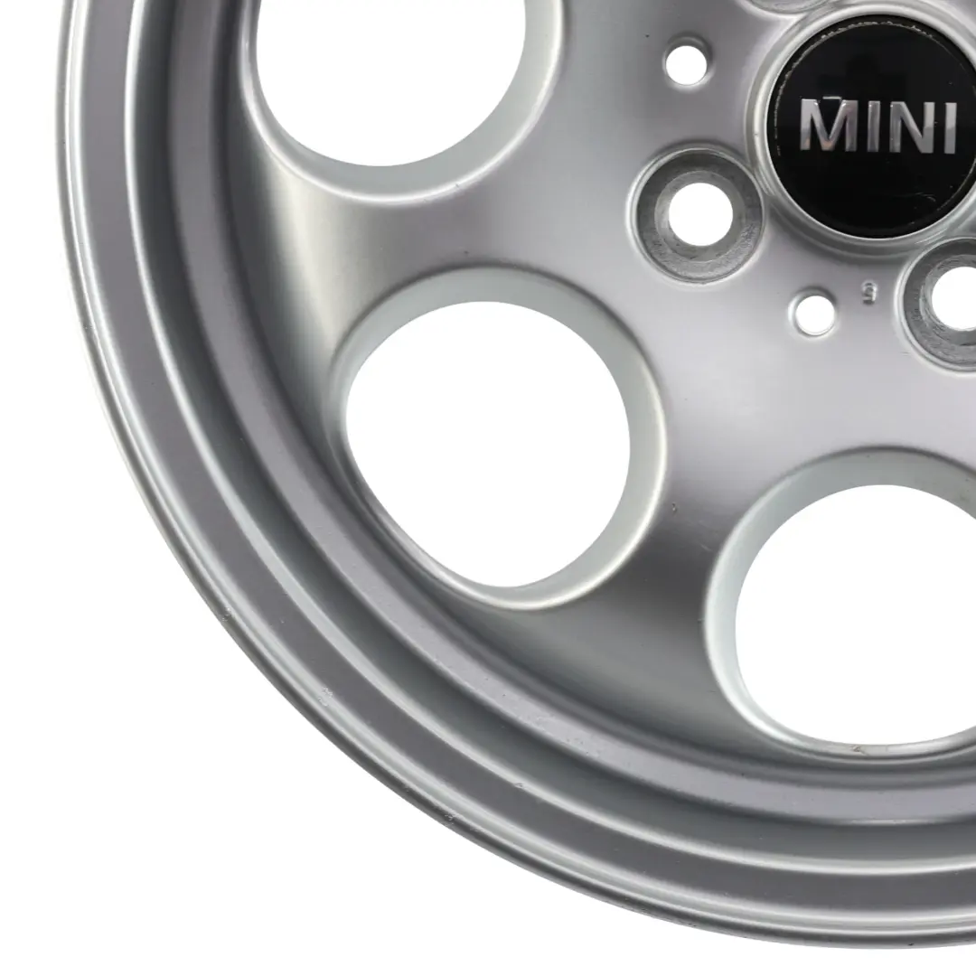 Mini Cooper One R50 R55 R56 R57 Cerchio Ruota Lega Argento 15" 5,5J ET:45 7J - SKU 1512458-9 - Numero di parte 1512458