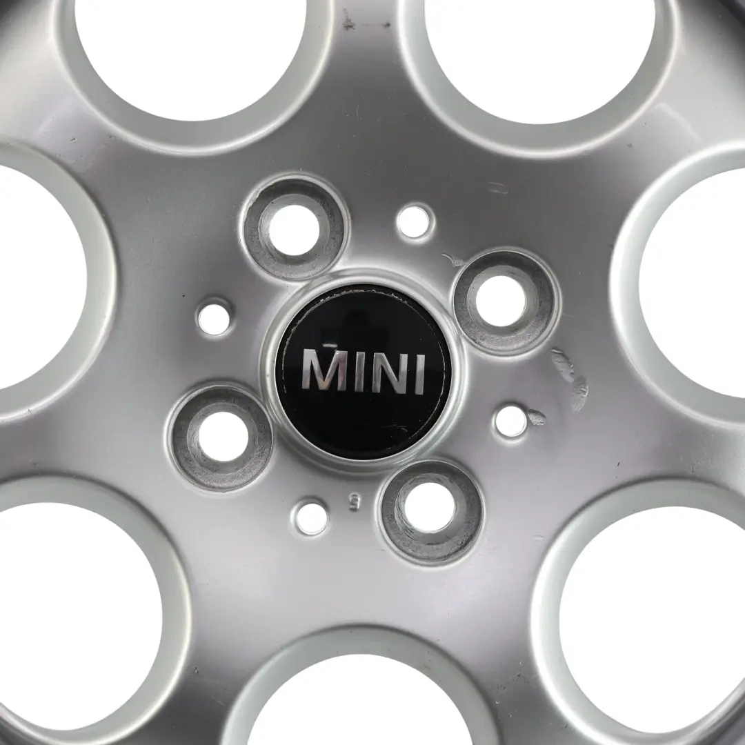 Mini Cooper One R50 R55 R56 R57 Cerchio Ruota Lega Argento 15" 5,5J ET:45 7J - SKU 1512458-9 - Numero di parte 1512458