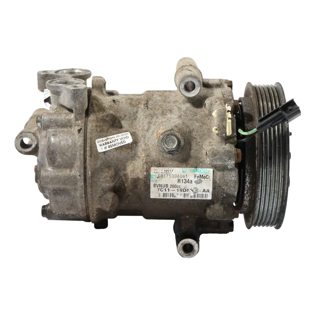 Compresor De Aire Acondicionado Bomba A/C 7C11-19D629-AA para Ford Transit 7 con número de pieza 1578424 Ford Transit 7 Compresor De Aire Acondicionado Bomba A/C 7C11-19D629-AA - SKU 1578424 - Número de pieza 1578424