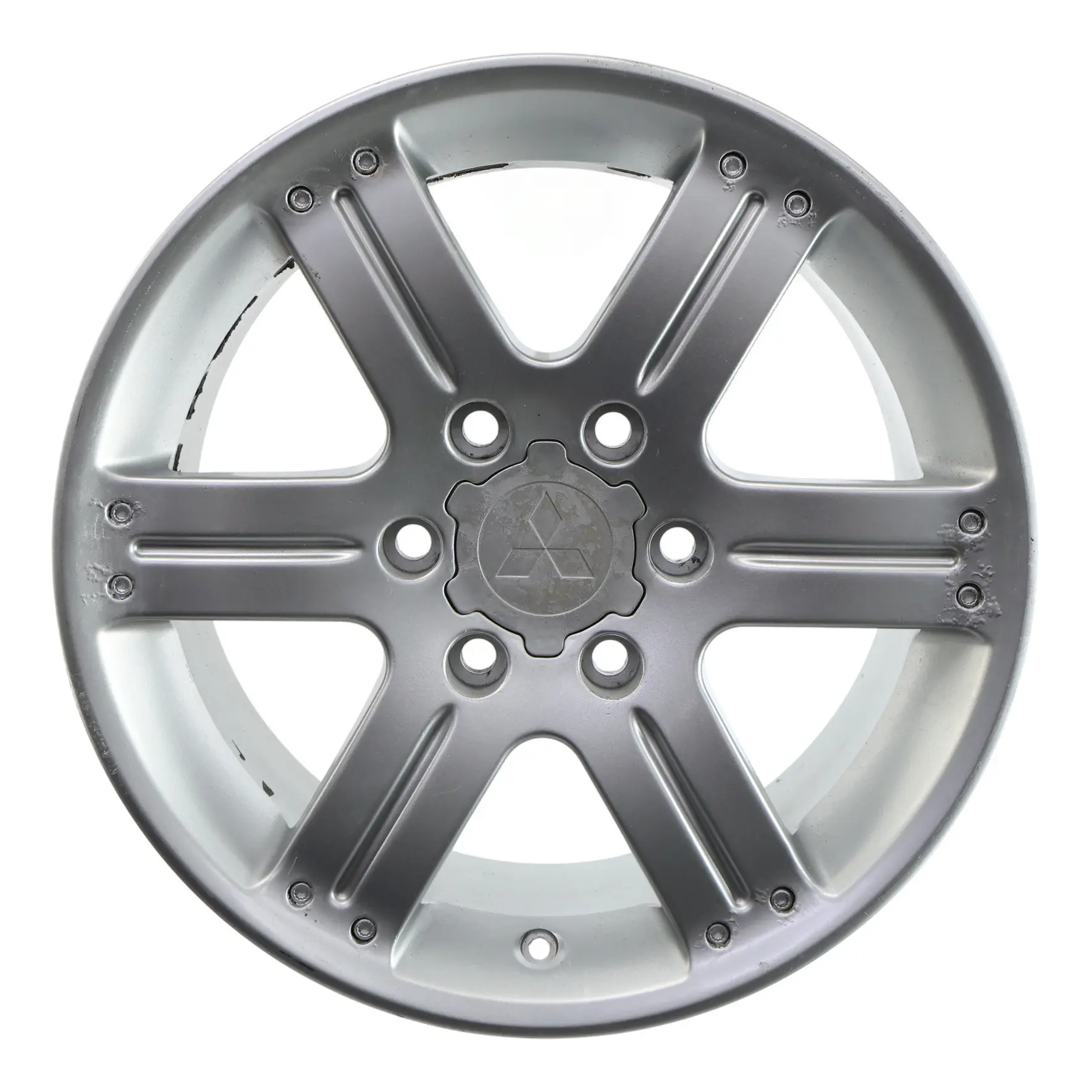 Mitsubishi Shogun Pajero Llanta de aleación plateada 18" ET:46 8.5J 16388546Z2