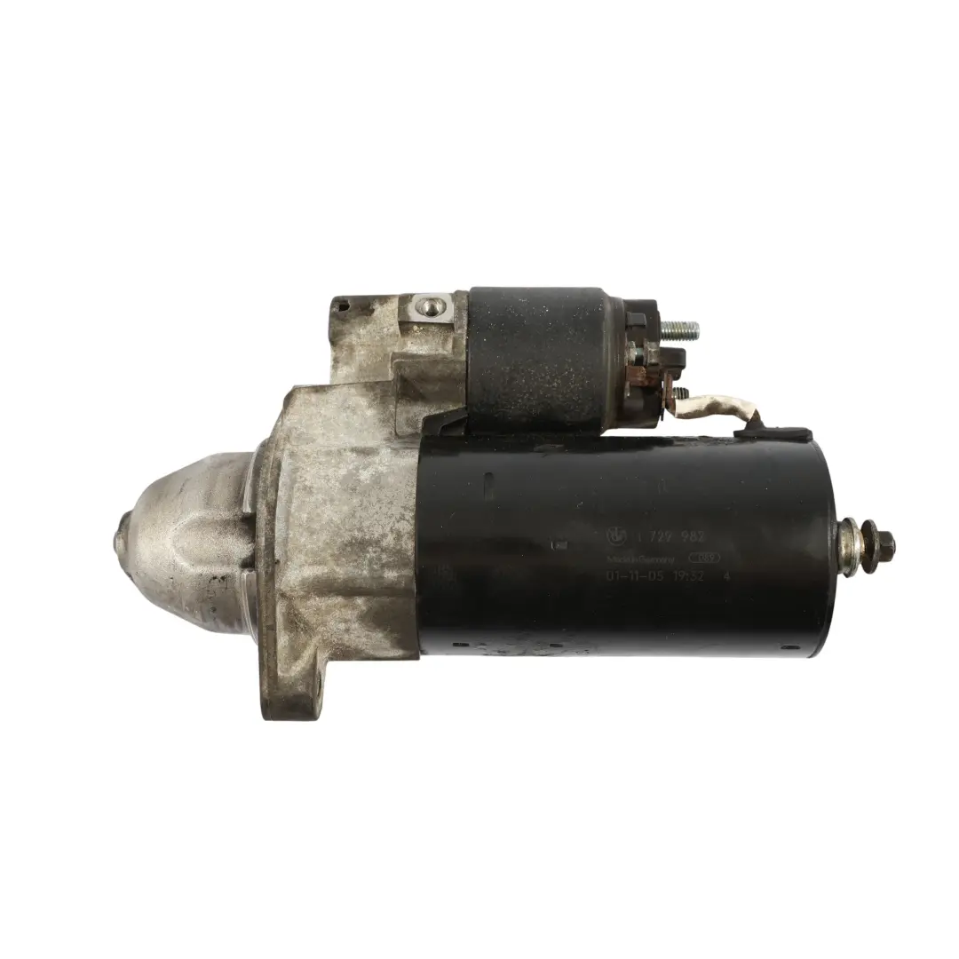 Starter Motor 1729982 to BMW E31 E32 E34 E34 E39 Petrol Engine with Part number 1736922 BMW E31 E32 E34 E34 E39 Petrol Engine Starter Motor 1729982 - SKU 1736922 - Part number 1736922