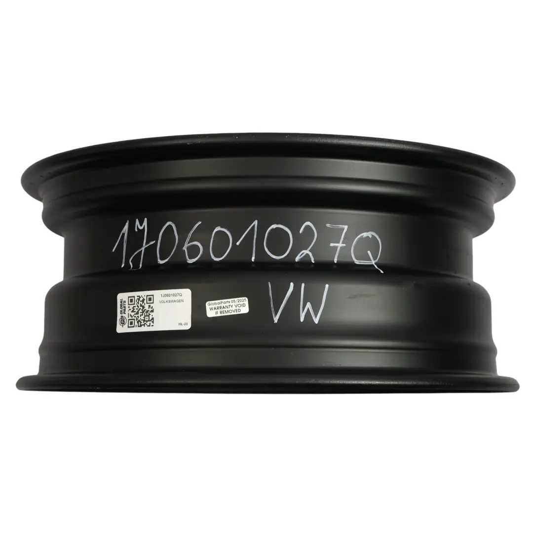 VW Volkswagen Golf Mk4 IV Cerchio In Acciaio Argento 15'' 6J ET:38 - SKU 1J0601027Q - Numero di parte 1J0601027Q