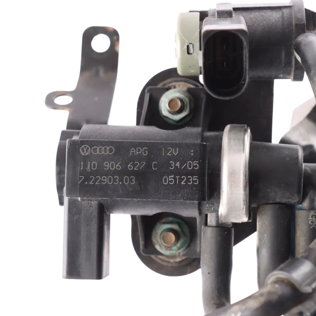 7L Turbo Boost Pressure Solenoid Valve to VW Volkswagen Touareg with Part number 1J0906627C VW Volkswagen Touareg 7L Turbo Boost Pressure Solenoid Valve - SKU 1J0906627C - Part number 1J0906627C