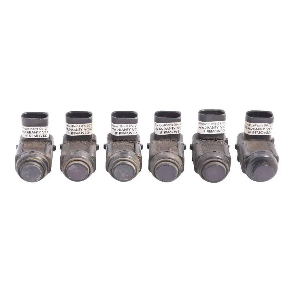 VW Touareg 7L Parking Sensor PDC Ultrasonic Sensor Black SET X6 1J0919275