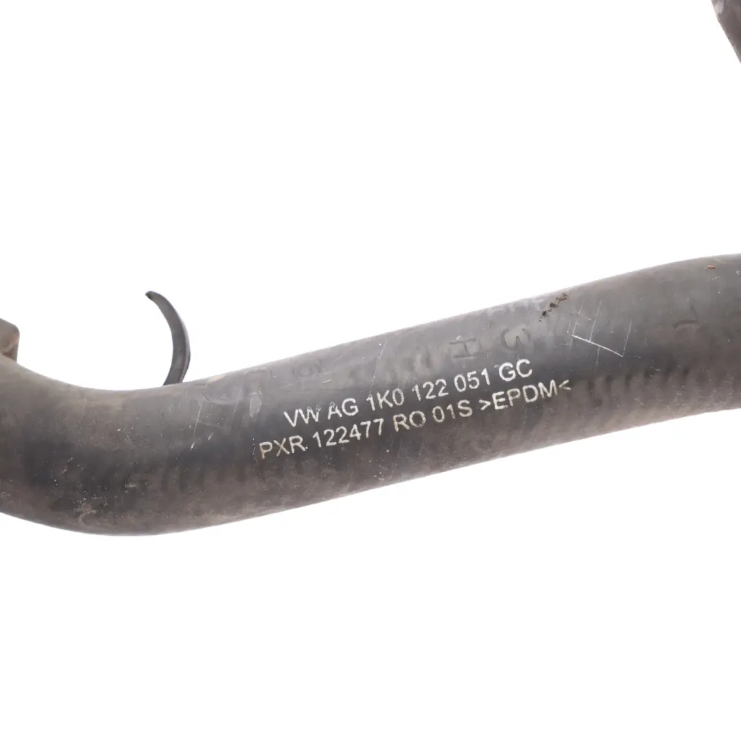 Audi A3 8P VW Golf Mk6 Radiator Coolant Hose Pipe Line 2.0 Diesel - SKU 1K0122051GC - Part number 1K0122051GC