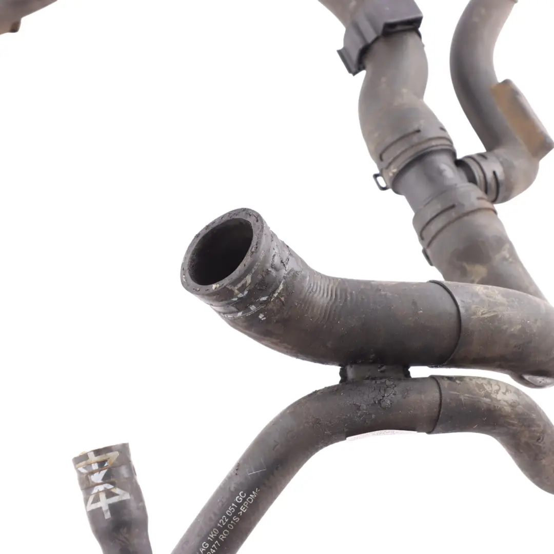 Mk6 Radiator Coolant Hose Pipe Line 2.0 Diesel to Audi A3 8P VW Golf with Part number 1K0122051GC Audi A3 8P VW Golf Mk6 Radiator Coolant Hose Pipe Line 2.0 Diesel - SKU 1K0122051GC - Part number 1K0122051GC