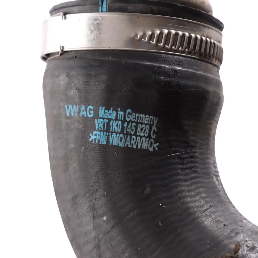 Pressure Air Pipe Hose to Audi A3 8P Volkswagen Scirocco 1.4 TFSI Turbo with Part number 1K0145840K Audi A3 8P Volkswagen Scirocco 1.4 TFSI Turbo Pressure Air Pipe Hose - SKU 1K0145840K - Part number 1K0145840K