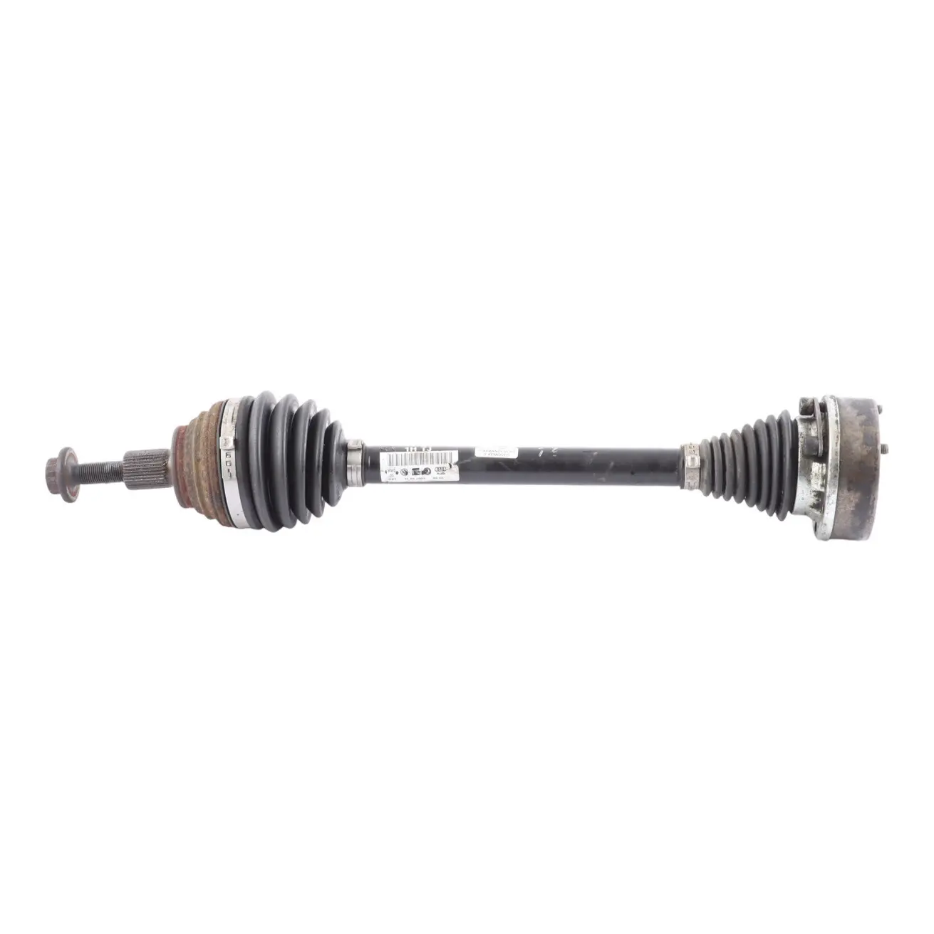 Audi A3 8P Front Axle Driveshaft Front Left N/S 1.4 TFSI CAXC FWD 1K0407271HT