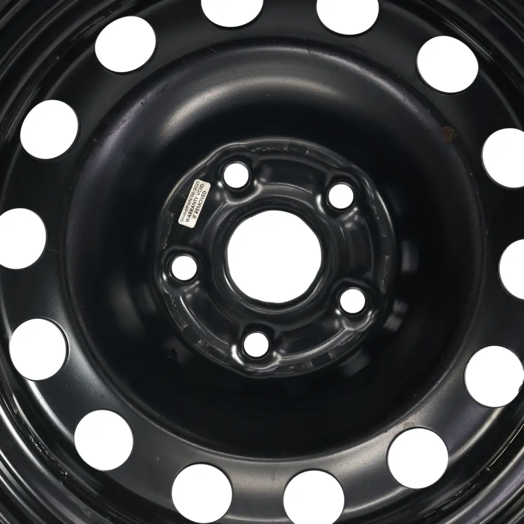 Audi A3 8P Ersatzrad Space Saver Rad Stahl R16 3.5J 125/70 - SKU 1K0601027AL-3 - Teilenummer 1K0601027AL