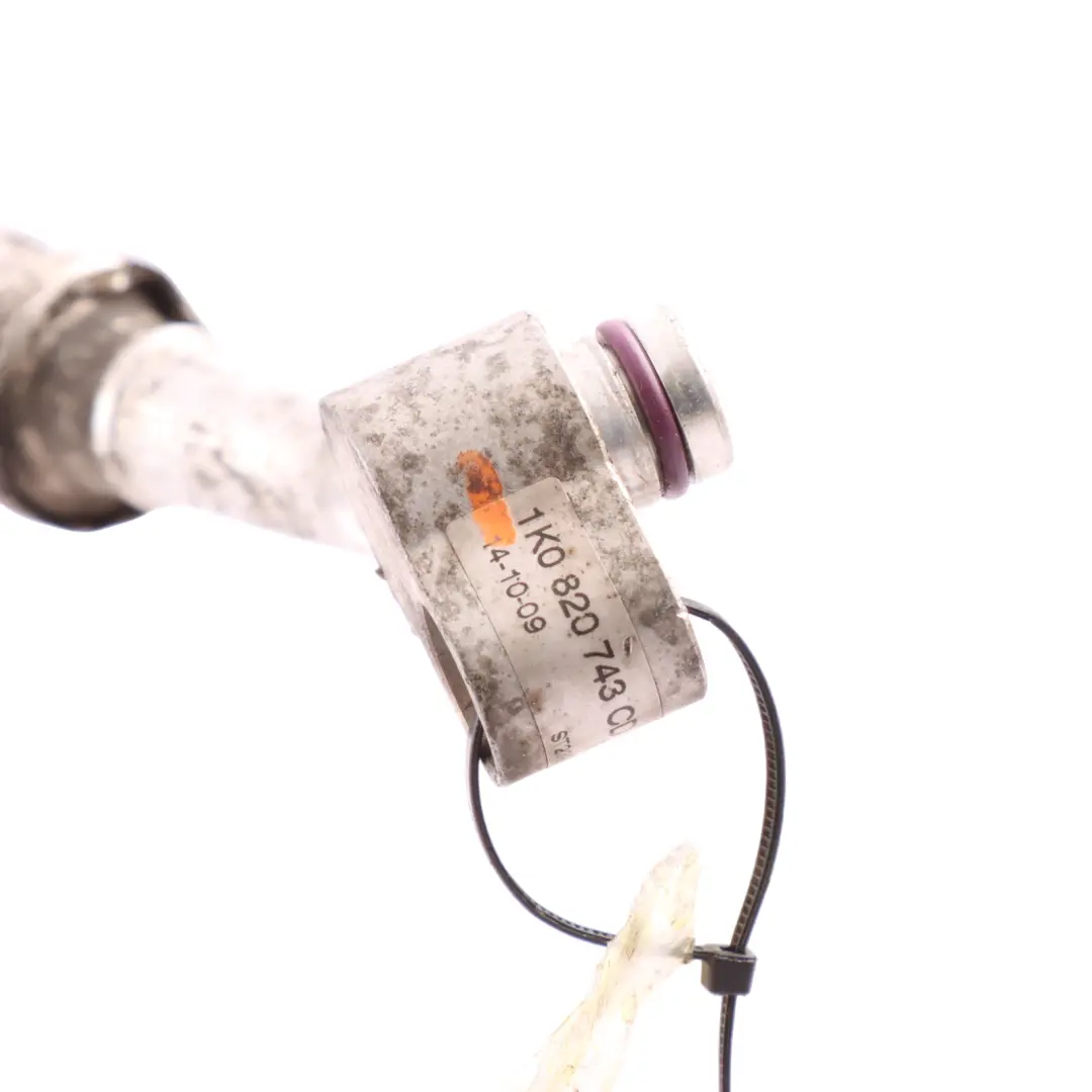 Mk2 1P Air Conditioning Hose A/C Pipe Hose Line to Audi A3 8P Seat Leon with Part number 1K0820743CD Audi A3 8P Seat Leon Mk2 1P Air Conditioning Hose A/C Pipe Hose Line - SKU 1K0820743CD - Part number 1K0820743CD