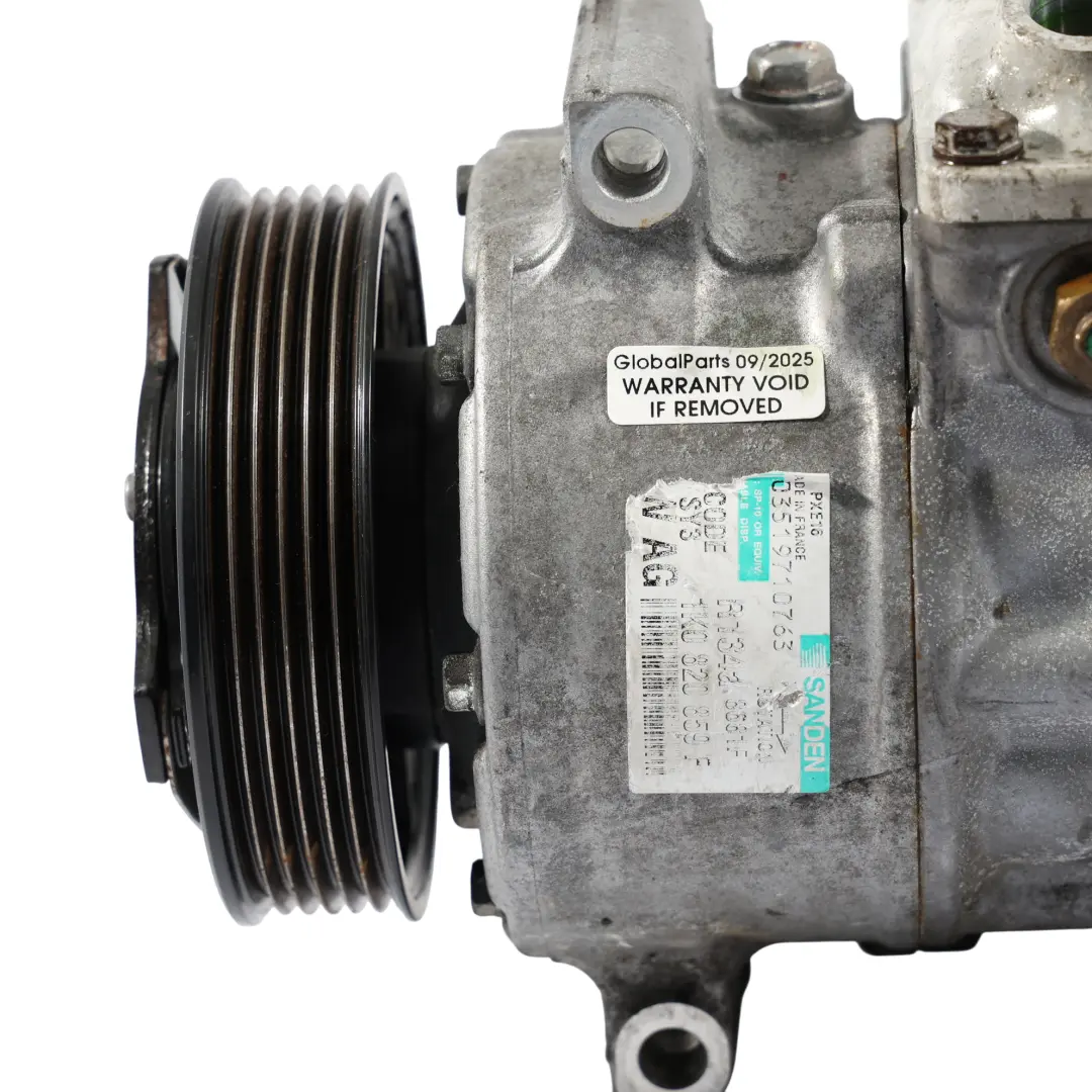 Mk5 Bomba Aire Acondicionado Compresor A/C para Audi A3 8P VW Golf con número de pieza 1K0820859F Audi A3 8P VW Golf Mk5 Bomba Aire Acondicionado Compresor A/C - SKU 1K0820859F-1 - Número de pieza 1K0820859F