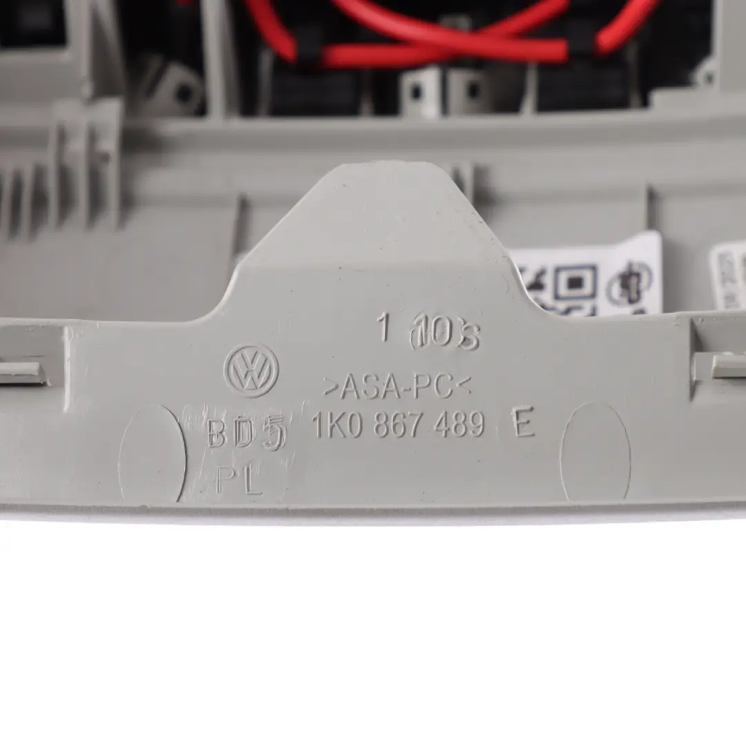 Interior Roof Courtesy Reading Lamp Light Headliner to Skoda Yeti 5L with Part number 1K0867489E Skoda Yeti 5L Interior Roof Courtesy Reading Lamp Light Headliner - SKU 1K0867489E - Part number 1K0867489E