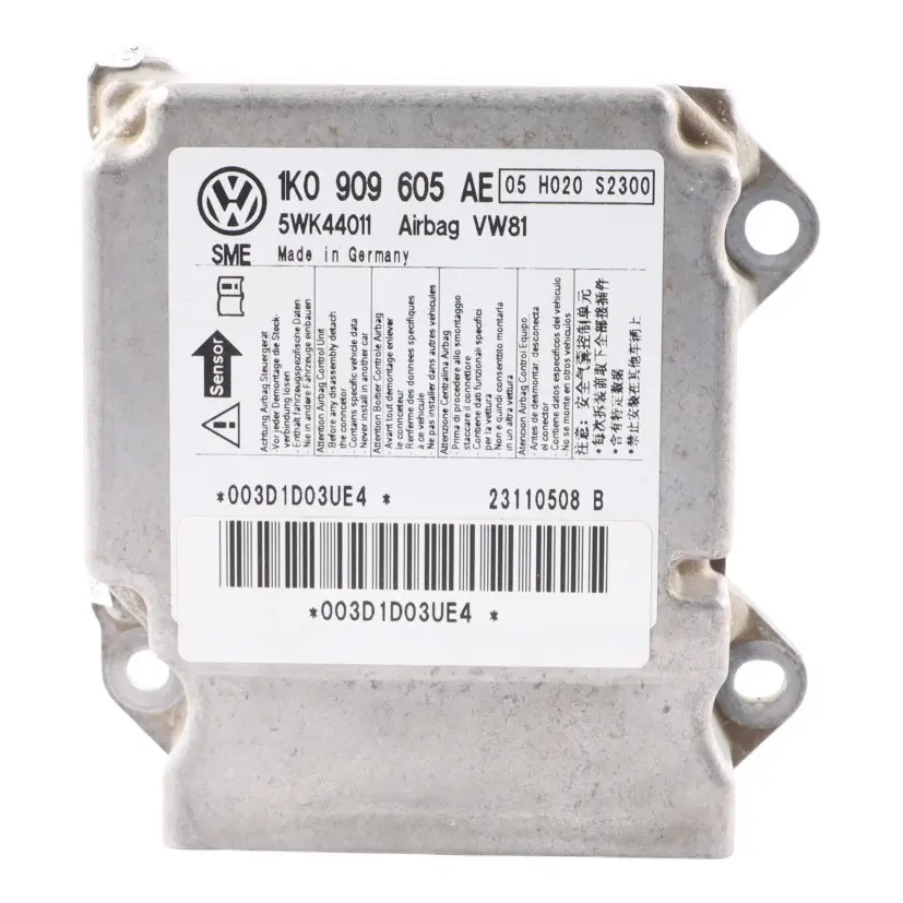 Mk3 Air Module Control Unit ECU to VW Volkswagen Scirocco with Part number 1K0909605AE VW Volkswagen Scirocco Mk3 Air Module Control Unit ECU - SKU 1K0909605AE - Part number 1K0909605AE