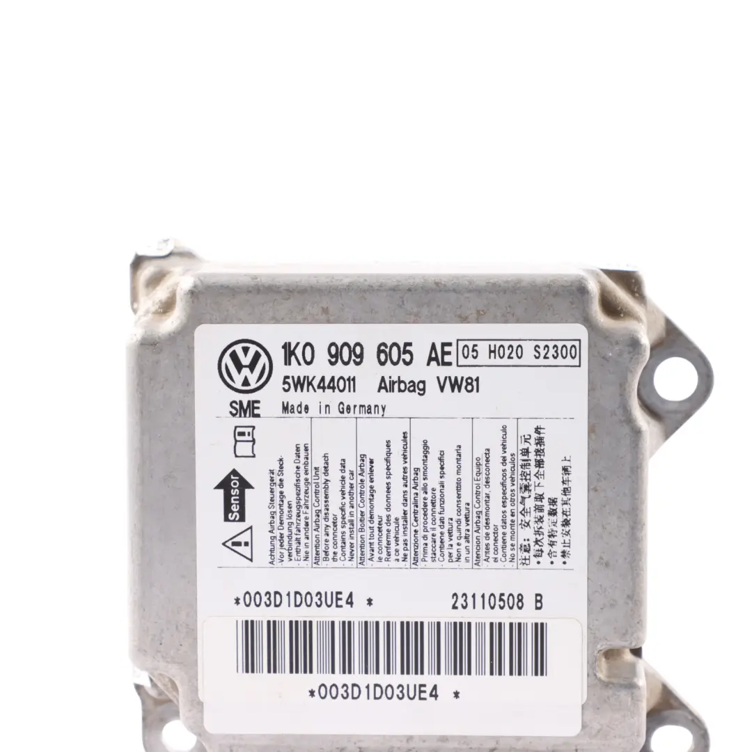 Mk3 Air Module Control Unit ECU to VW Volkswagen Scirocco with Part number 1K0909605AE VW Volkswagen Scirocco Mk3 Air Module Control Unit ECU - SKU 1K0909605AE - Part number 1K0909605AE