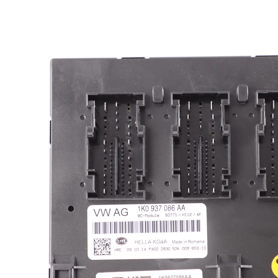 Body Control Onboard Supply Module Unit ECU to Skoda Yeti 5L BCM with Part number 1K0937086AA Skoda Yeti 5L BCM Body Control Onboard Supply Module Unit ECU - SKU 1K0937086AA - Part number 1K0937086AA