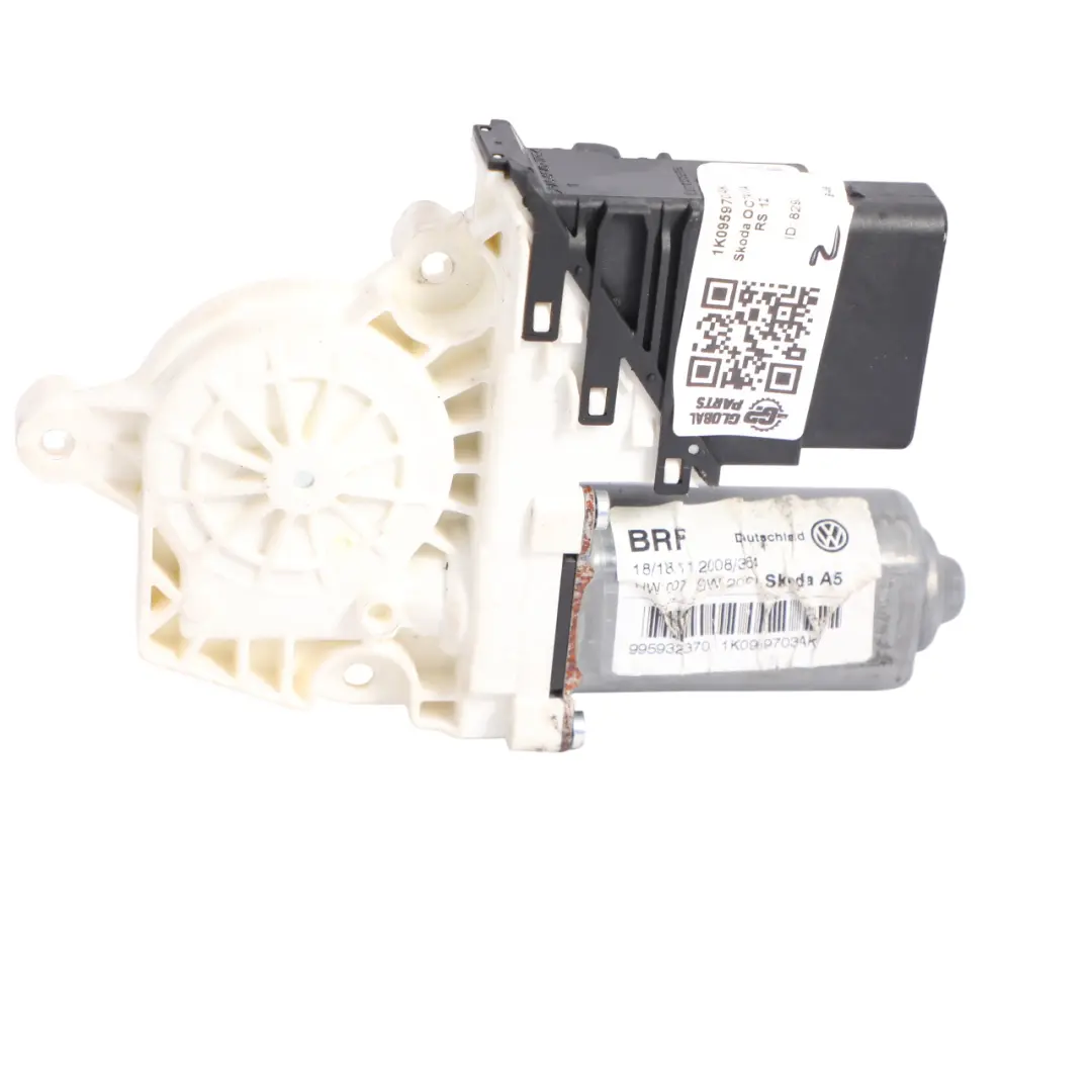 Skoda Octavia Mk2 1Z Window Regulator Motor Rear Left Door N/S - SKU 1K0959703AK - Part number 1K0959703AK
