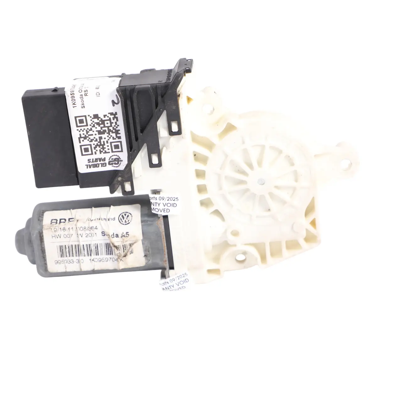 Skoda Octavia Mk2 1Z Window Regulator Motor Rear Right Door N/S 1K0959704AK