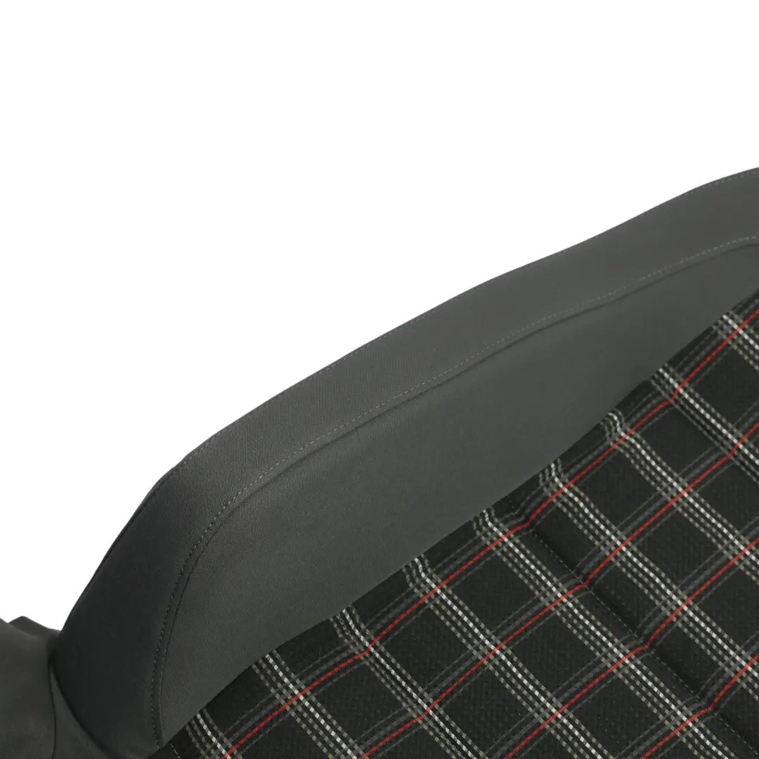 VW Golf 1K GTI Seat Backrest Covering Front Left N/S Cloth Anthracite - SKU 1K3882805H - Part number 1K3882805