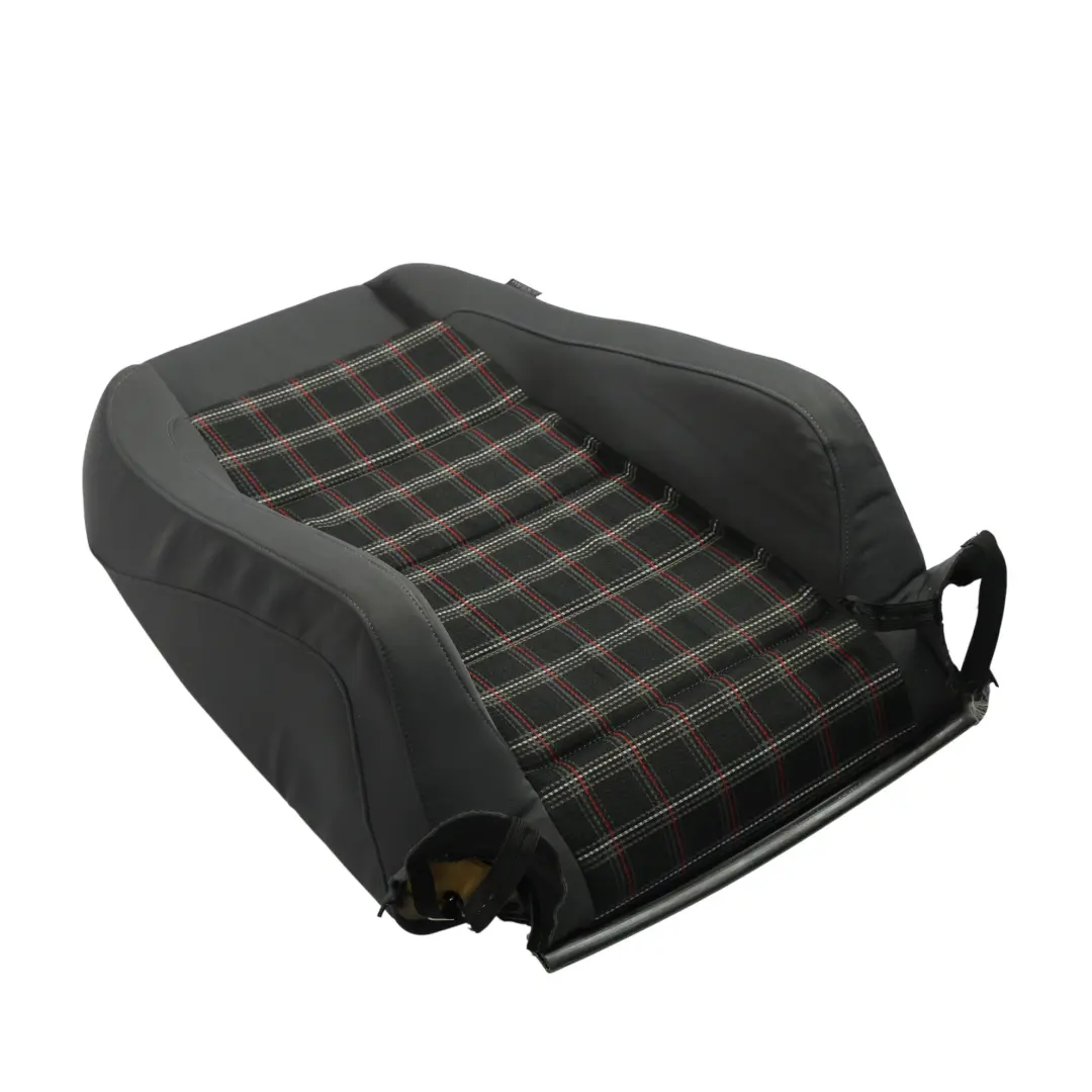 1K GTI Seat Backrest Covering Front Left N/S Cloth Anthracite to VW Golf with Part number 1K3882805 VW Golf 1K GTI Seat Backrest Covering Front Left N/S Cloth Anthracite - SKU 1K3882805H - Part number 1K3882805