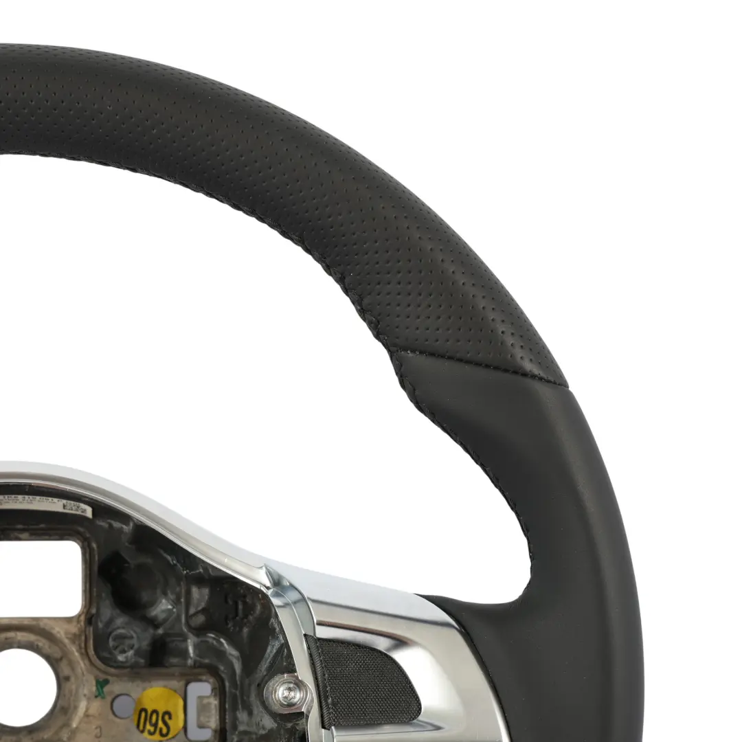 VW Scirocco III Polo 6R Steering Wheel R-Line NEW Black Leather - SKU 1K8419091P-1 - Part number 1K8419091P