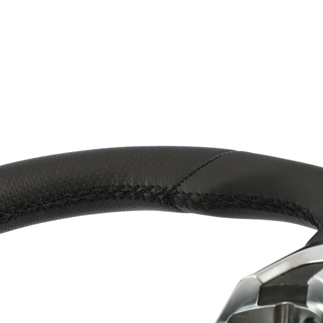 R-Line NUOVO Pelle Nera per VW Scirocco III Polo 6R Volante con numero di parte 1K8419091P VW Scirocco III Polo 6R Volante R-Line NUOVO Pelle Nera - SKU 1K8419091P-1 - Numero di parte 1K8419091P