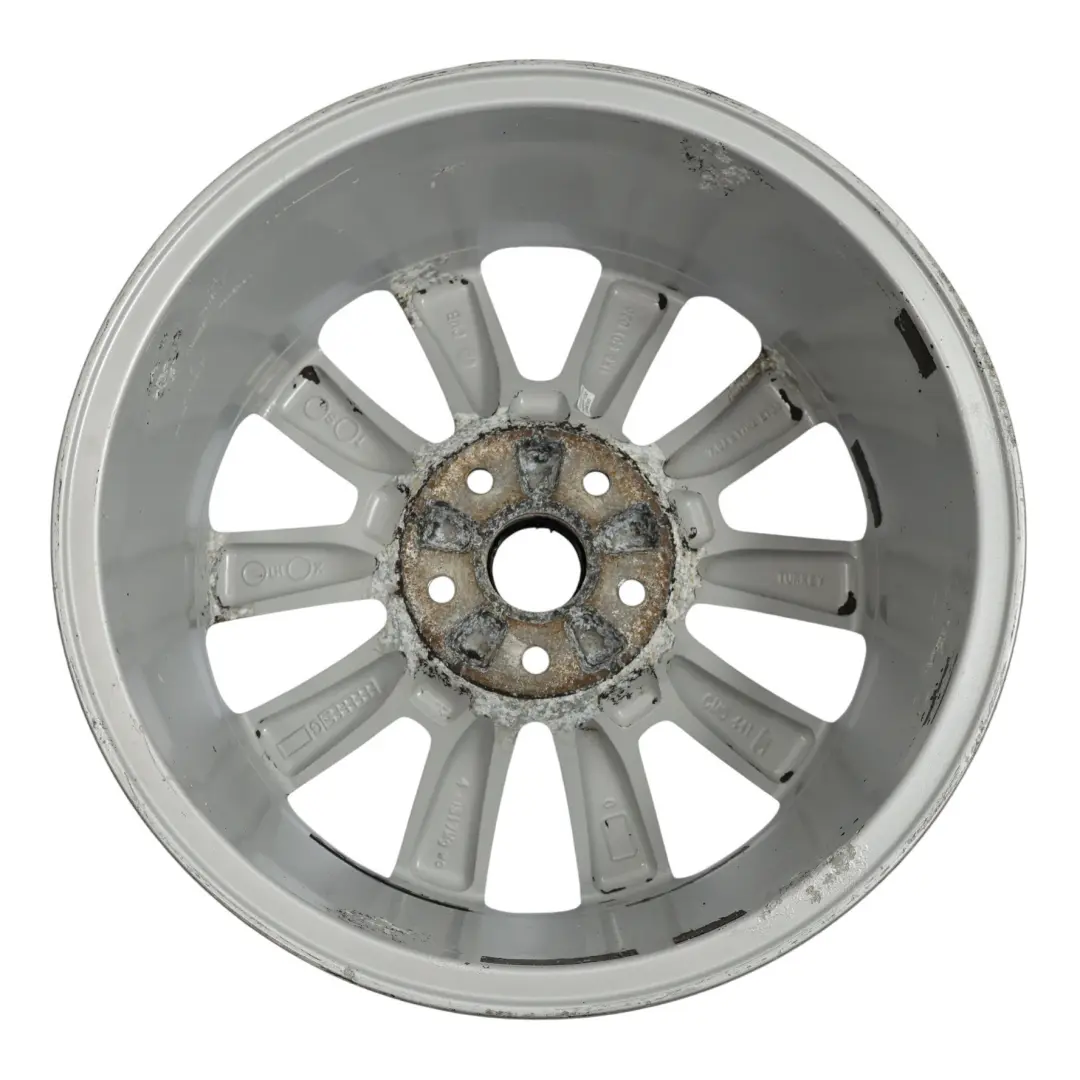 Volkswagen Scirocco Mk3 Llanta Aleación Diamond Silver 17" 7J ET:33 3C8601025D - SKU 1K8601025-1 - Número de pieza 1K8601025