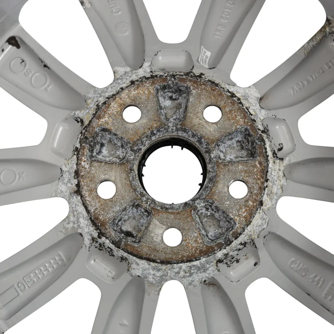Volkswagen Scirocco Mk3 Wheel Rim Alloy Diamond Silver 17" 7J ET:33 3C8601025D - SKU 1K8601025-1 - Part number 1K8601025