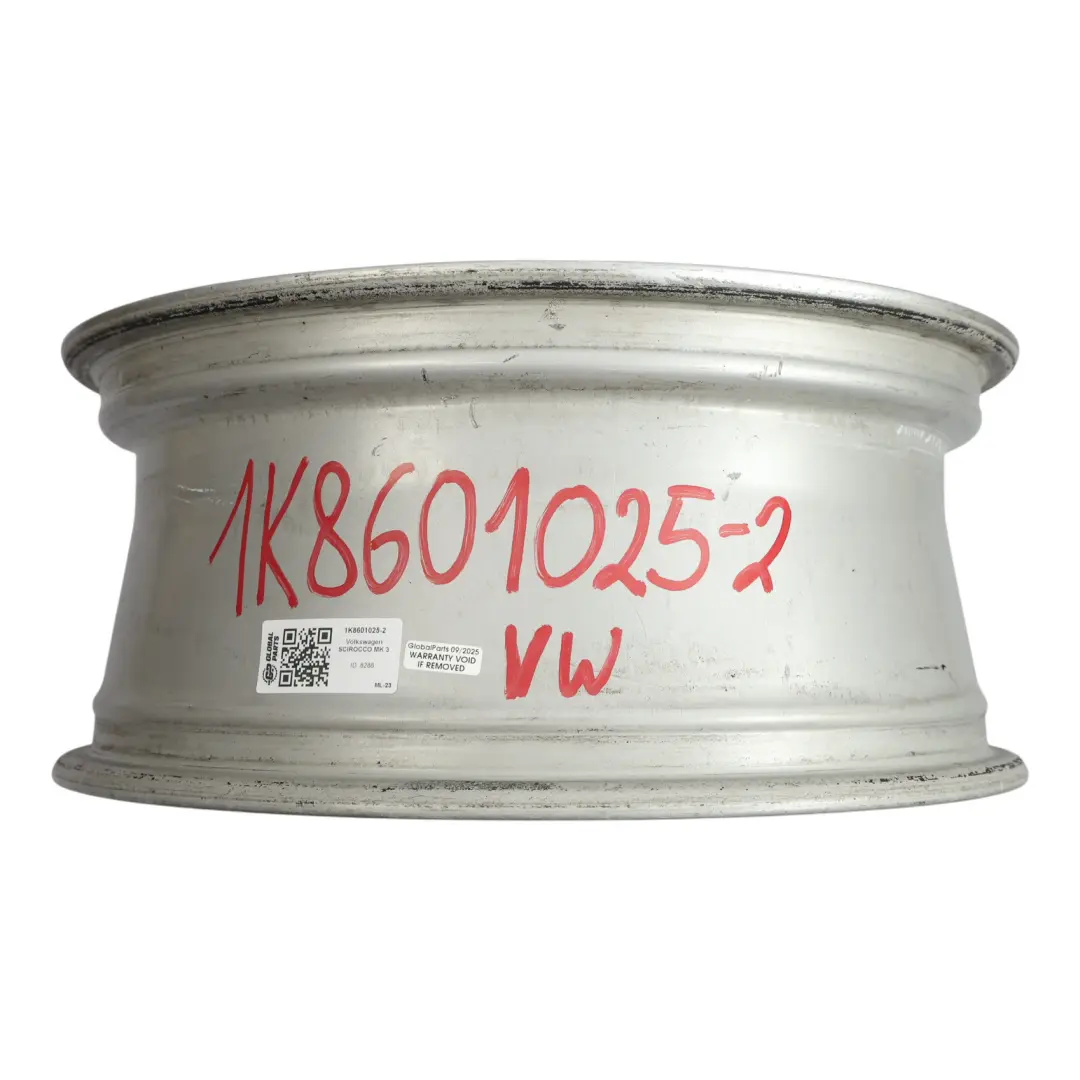 Mk3 Wheel Rim Alloy Diamond Silver 17" 7J ET:33 3C8601025D to Volkswagen Scirocco with Part number 1K8601025 Volkswagen Scirocco Mk3 Wheel Rim Alloy Diamond Silver 17" 7J ET:33 3C8601025D - SKU 1K8601025-2 - Part number 1K8601025