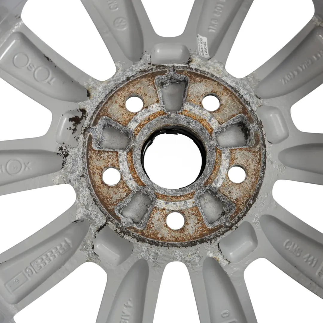 Volkswagen Scirocco Mk3 Wheel Rim Alloy Diamond Silver 17" 7J ET:33 3C8601025D - SKU 1K8601025-2 - Part number 1K8601025
