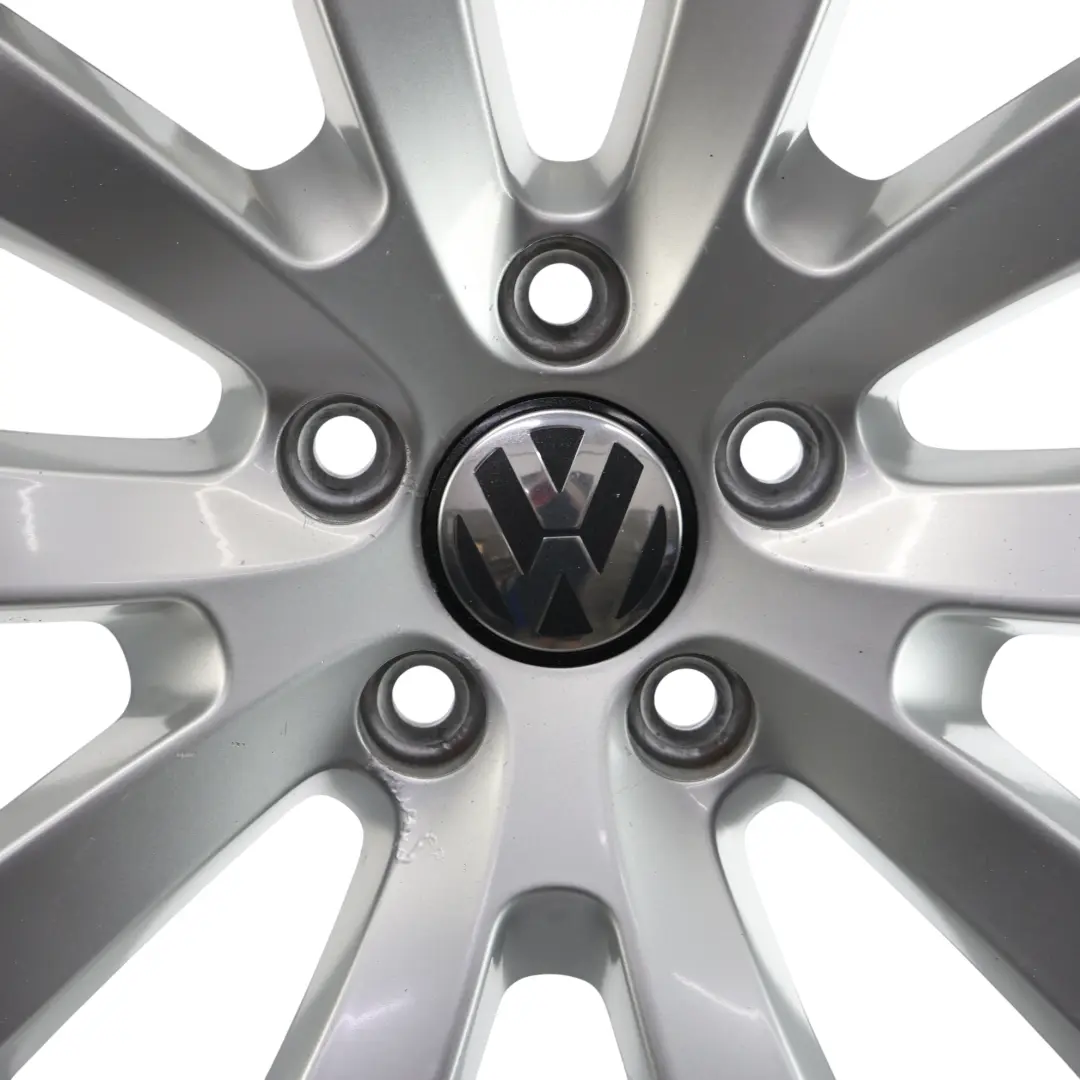 Volkswagen Scirocco Mk3 Llanta Aleación Plata Diamante 17" 7J ET:33 3C8601025D - SKU 1K8601025-2 - Número de pieza 1K8601025