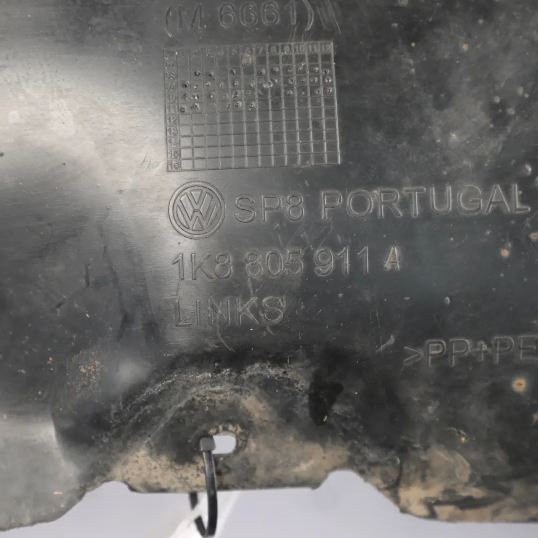 Mk3 III Osłona Nadkole Lewe Lewy Przód do Volkswagen Scirocco o numerze 1K8805911A Volkswagen Scirocco Mk3 III Osłona Nadkole Lewe Lewy Przód - SKU 1K8805911A - Numer Części 1K8805911A