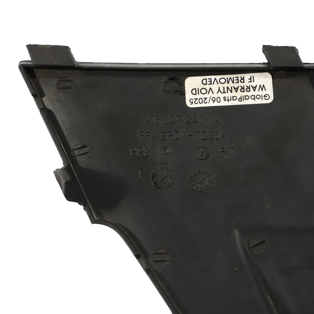 Volkswagen VW Scirocco Mk3 Front Bumper Towing Eye Tow Hook Cover Cap - SKU 1K8807241A - Part number 1K8807241A