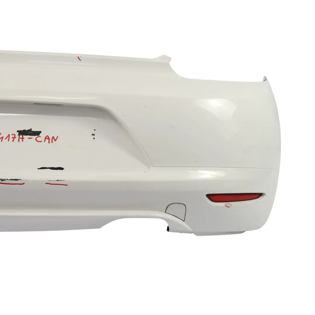 Volkswagen VW Scirocco Mk3 Bumper Rear Trim Panel Cover Candy White - B9A - SKU 1K8807417H-CAN - Part number 1K8807417H