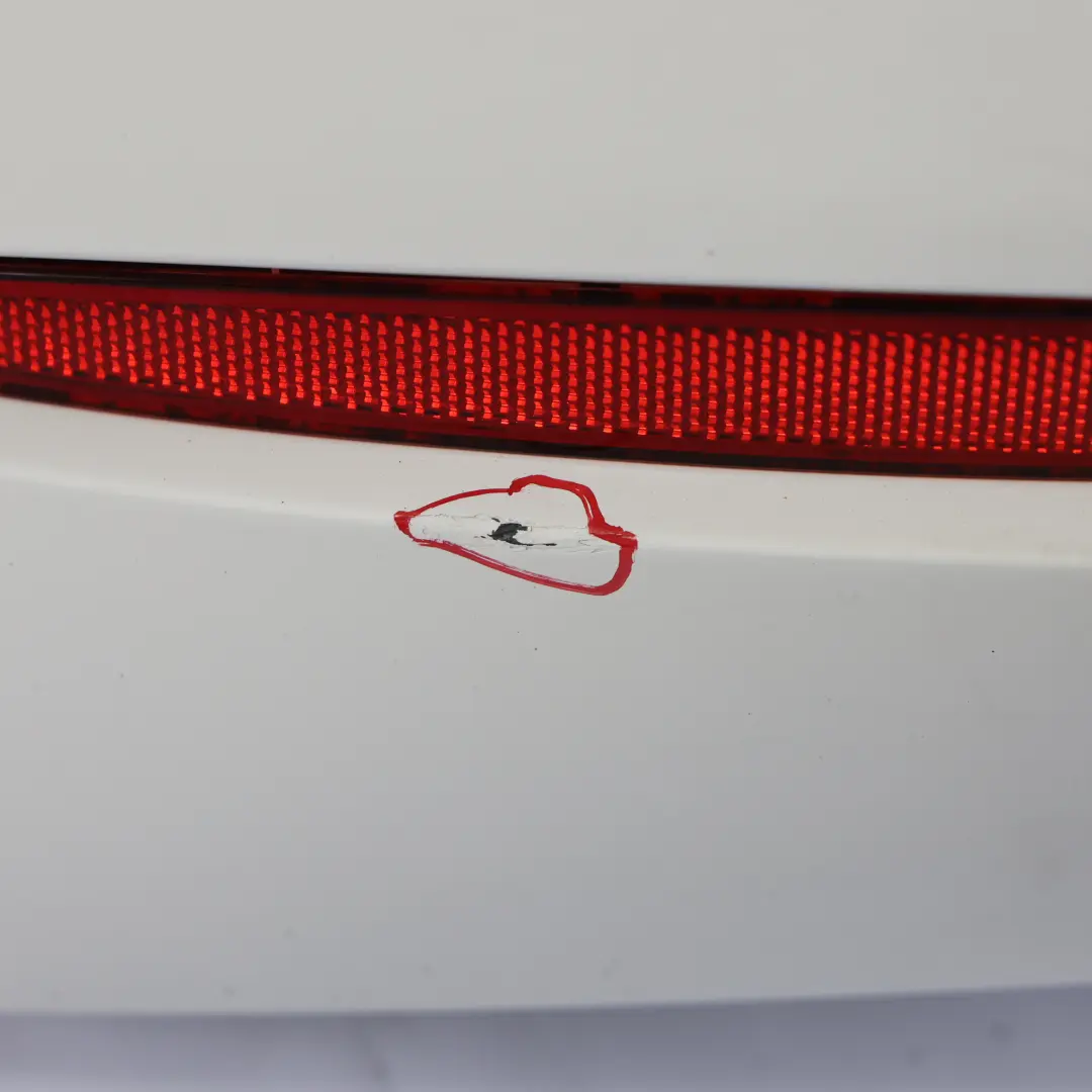 Volkswagen VW Scirocco Mk3 Zderzak Tylny Candy White Biały - B9A - SKU 1K8807417H-CAN - Numer Części 1K8807417H