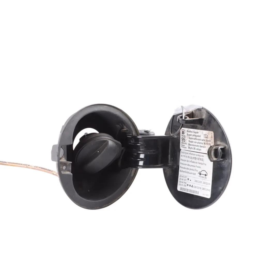 Mk3 III Fuel Filler Fill In Flap Cap Cover Deep Black - C9X to Volkswagen Scirocco with Part number 1K8809857C Volkswagen Scirocco Mk3 III Fuel Filler Fill In Flap Cap Cover Deep Black - C9X - SKU 1K8809857C-DBL - Part number 1K8809857C