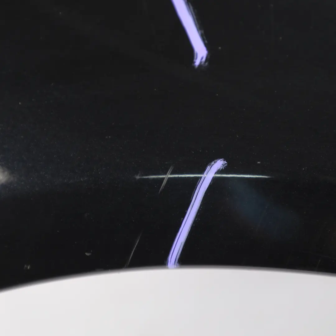 Mk3 Side Panel Front Right O/S Wing Fender Deep Black - C9X to Volkswagen Scirocco with Part number 1K8821106B Volkswagen Scirocco Mk3 Side Panel Front Right O/S Wing Fender Deep Black - C9X - SKU 1K8821106B-DBL - Part number 1K8821106B