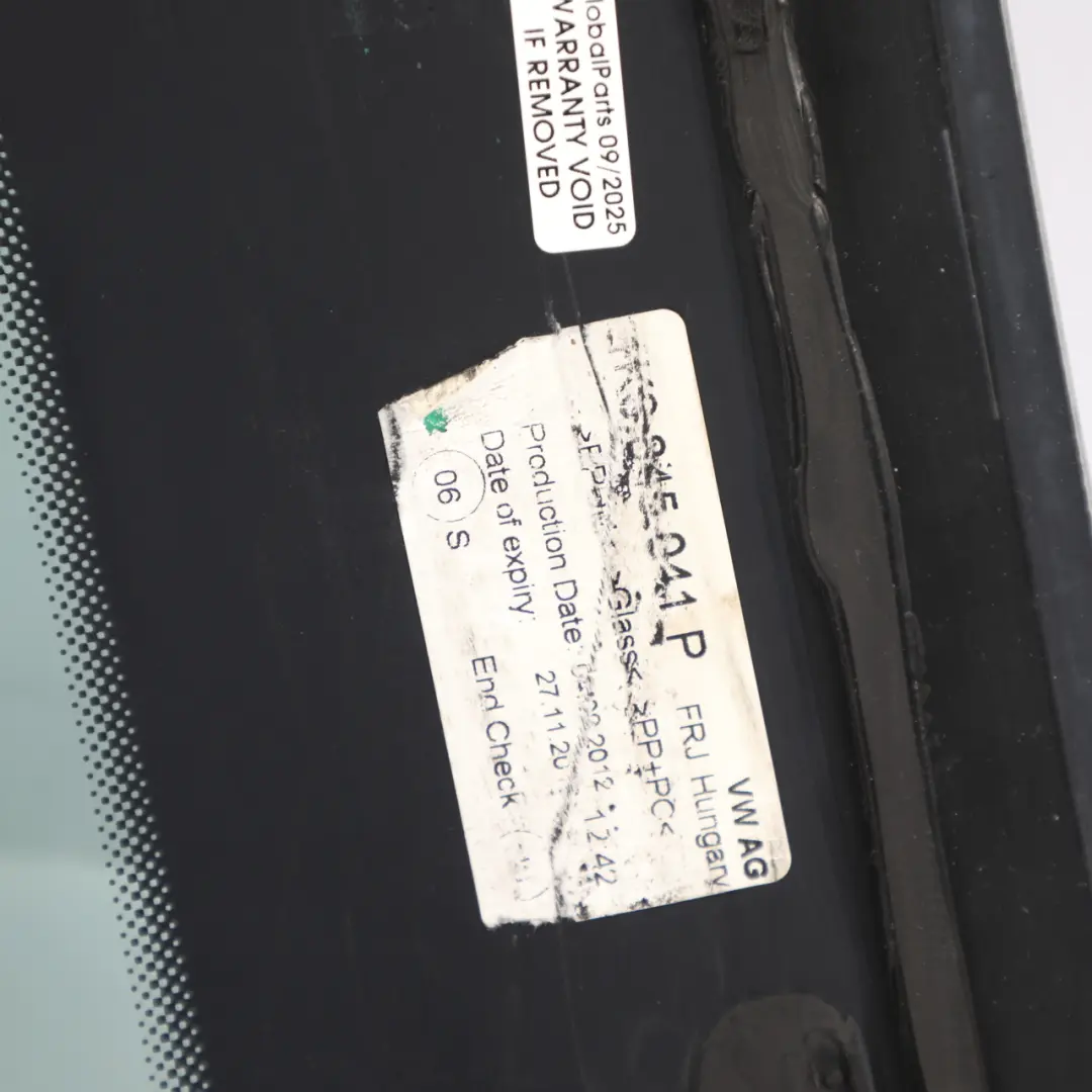 Mk3 3D Rear Window Glass Side Quarter Fixed Green Left N/S to Volkswagen Scirocco with Part number 1K8845041P Volkswagen Scirocco Mk3 3D Rear Window Glass Side Quarter Fixed Green Left N/S - SKU 1K8845041P - Part number 1K8845041P