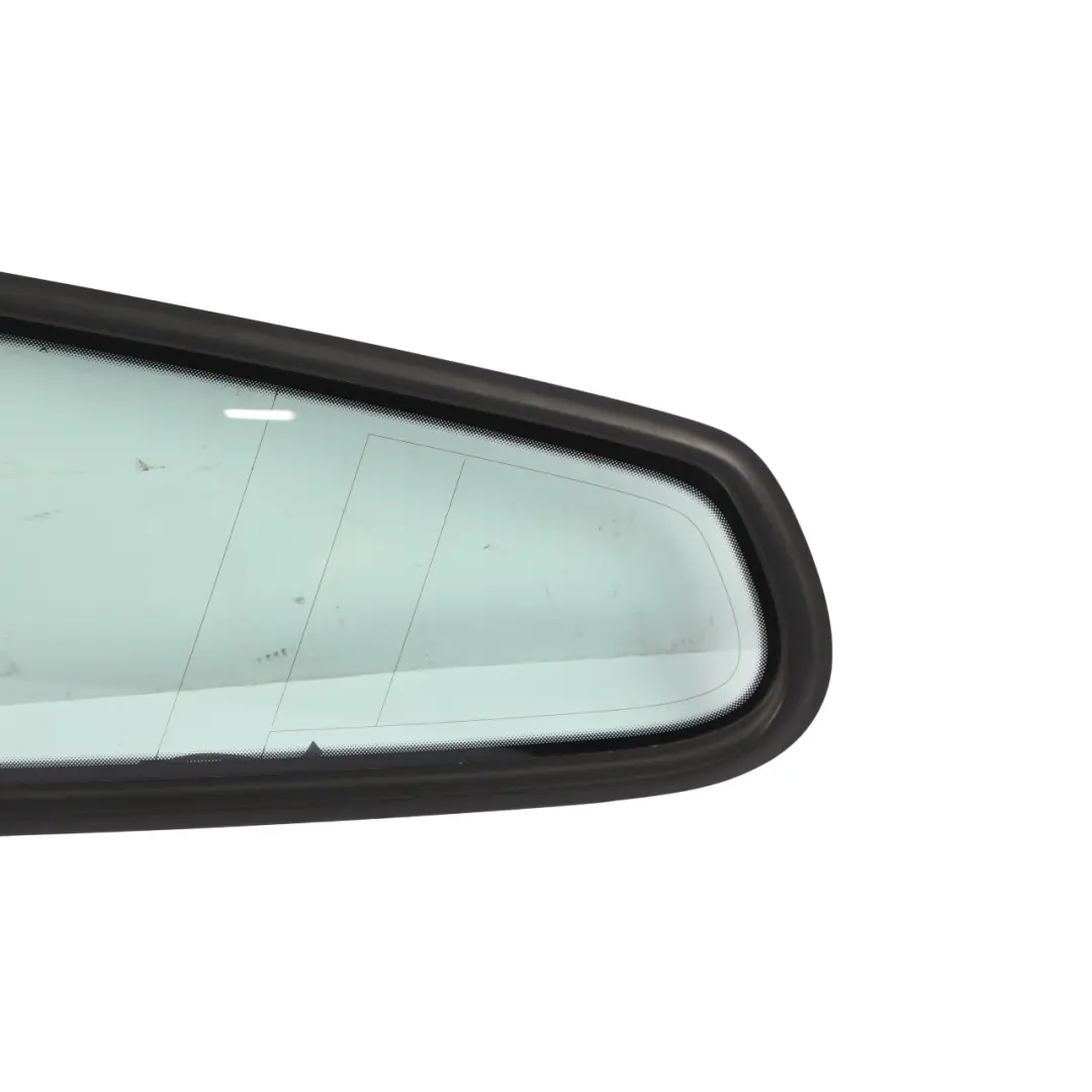 Mk3 3D Rear Window Glass Side Quarter Fixed Green Left N/S to Volkswagen Scirocco with Part number 1K8845041P Volkswagen Scirocco Mk3 3D Rear Window Glass Side Quarter Fixed Green Left N/S - SKU 1K8845041P - Part number 1K8845041P