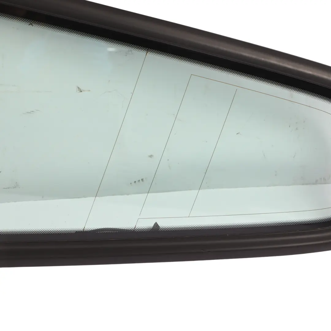 Mk3 3D Rear Window Glass Side Quarter Fixed Green Left N/S to Volkswagen Scirocco with Part number 1K8845041P Volkswagen Scirocco Mk3 3D Rear Window Glass Side Quarter Fixed Green Left N/S - SKU 1K8845041P - Part number 1K8845041P