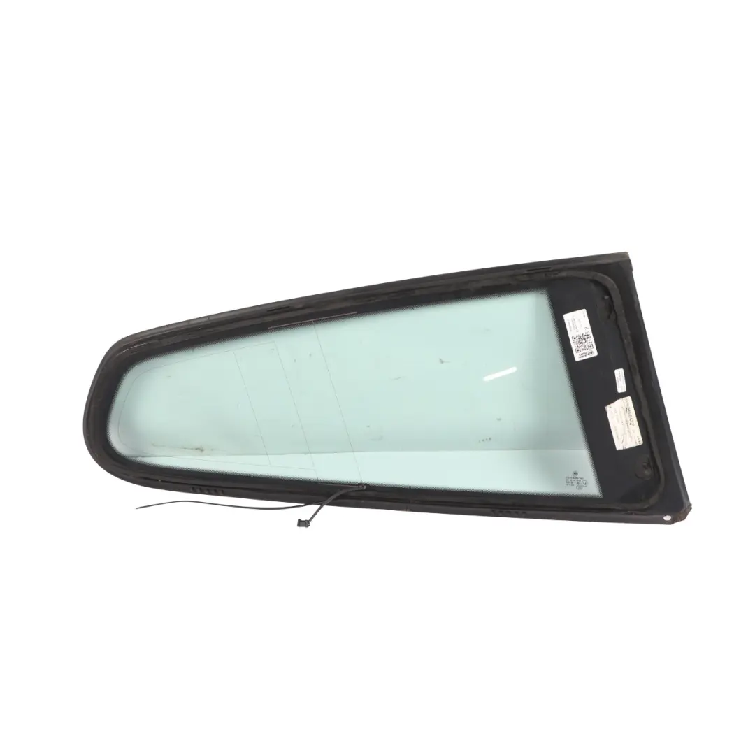Mk3 3D Rear Window Glass Side Quarter Fixed Green Left N/S to Volkswagen Scirocco with Part number 1K8845041P Volkswagen Scirocco Mk3 3D Rear Window Glass Side Quarter Fixed Green Left N/S - SKU 1K8845041P - Part number 1K8845041P