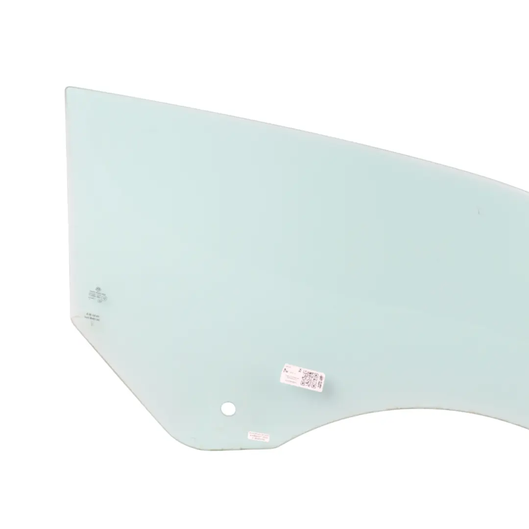 Volkswagen Scirocco III 3D Front Door Window Glass Green AS2 Left N/S - SKU 1K8845201B - Part number 1K8845201B