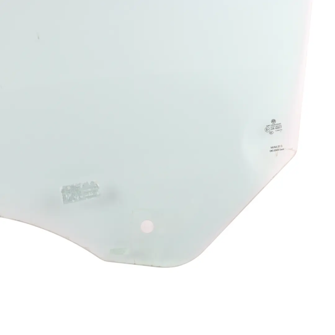 Volkswagen Scirocco III 3D Vetro Porta Anteriore Verde AS2 Sinistra - SKU 1K8845201B - Numero di parte 1K8845201B