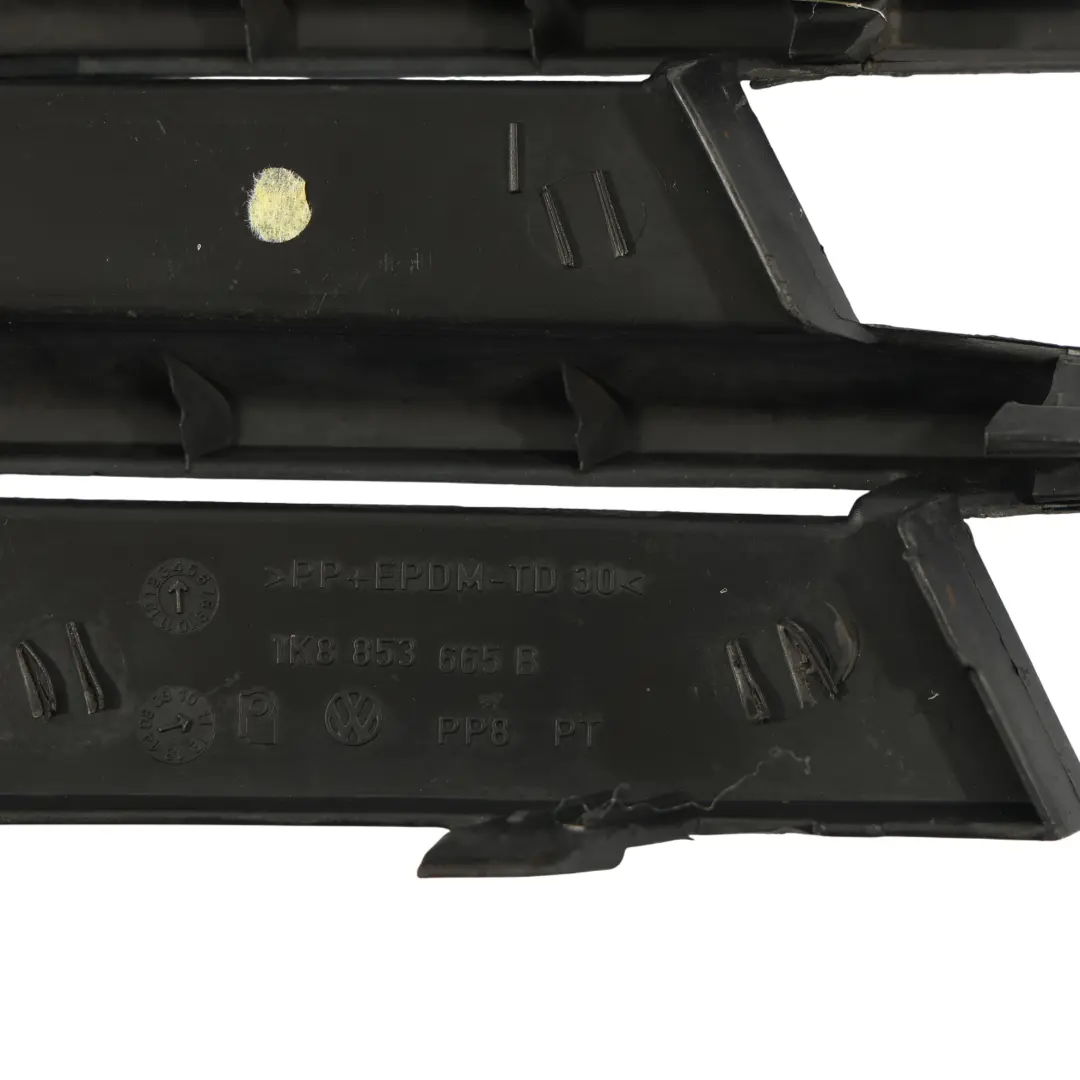 Volkswagen VW Scirocco 3 Frontstoßstange Gitter Links - SKU 1K8853665B - Teilenummer 1K8853665B